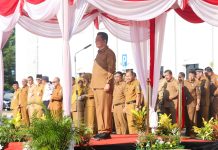 Gubernur Kepri Pimpin Apel Perdana Pasca Libur Idul Fitri, Tekankan Pelayanan Publik Terjamin
