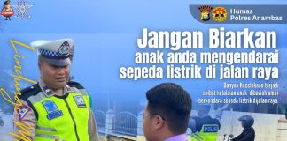 Banyaknya Pengguna Sepeda Listrik, Ini Pesan dan Himbauan Kapolres Anambas
