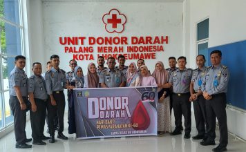 Lapas Lhoksukon Gelar Donor Darah Sambut Hari Bhakti Pemasyarakatan ke-60