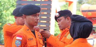 Siaga SAR Khusus Lebaran Berlangsung Sukses, Kakansar Natuna Pimpin Apel Penutupan
