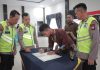 Polres Lingga Gelar Fakta Integritas dan Pengambilan Sumpah Penerimaan Anggota Polri Tahun 2024