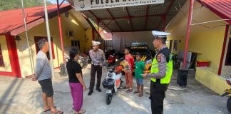 Satlantas Polres Anambas Tertibkan Pengendara Sepeda Listrik Anak Dibawah Umur