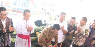 Hadiri Peresmian Gereja St. Fransiskus Asisi, Gubernur Ansar Gaungkan Penguatan Moderasi Beragama