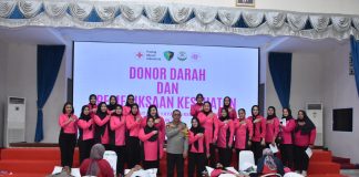 HUT YKB ke-44, Polda Kepri Gelar Donor Darah dan Pemeriksaan Kesehatan