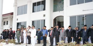Bupati Asahan Pimpin Upacara Hari Peringatan Otonomi Daerah XXVIII Tahun 2024
