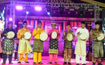 Festival Indera Sakti, Jadikan Suasana Malam di Penyengat Semakin Gemerlap