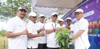 Peringati HUT Ke-12, PT PIM Tanam 750 Pohon