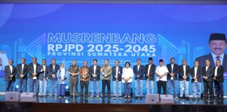 Wakil Bupati Asahan Ikuti Musrenbang RPJPD 2025-2045 Sumatera Utara
