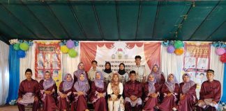 Hadir Diacara Perpisahan Murid SD dan SMP, Ini Pesan Kades Mariana