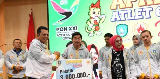 Dukung Kontingen Kepri di Ajang PON XXI di Aceh-Sumut 2024, Gubernur Ansar Berikan Dana Apresiasi Untuk Para Atlet dan Pelatih