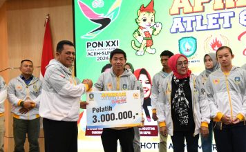 Dukung Kontingen Kepri di Ajang PON XXI di Aceh-Sumut 2024, Gubernur Ansar Berikan Dana Apresiasi Untuk Para Atlet dan Pelatih