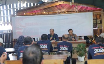 Wakil Bupati Ikuti Ramah Tamah Serikat Buruh Kabupaten Asahan