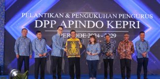Kepengurusan DPP Apindo Kepri Dilantik, Ansar Ingin Enterpreneur Muda Jadi Penggerak Ekonomi Kepri