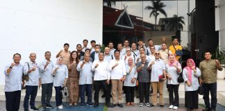 SMSI Provinsi Riau Sambangi BP Batam, Muhammad Rudi: Mari Dukung Pembangunan