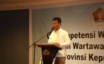 Kepala BP Batam : Wartawan Penting Dalam Menciptakan Informasi Sehat dan Berkualitas