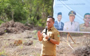 Resmikan Ground Breaking Pembangunan Fasilitas Pendukung Pariwisata, Nizar : Terima Kasih Tim Atas Kerjasamanya