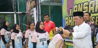 Gubernur Ansar Tutup Turnamen Voli Putri U-23 Cup Zona Anambas