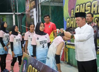 Gubernur Ansar Tutup Turnamen Voli Putri U-23 Cup Zona Anambas