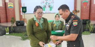 Batalyon Komposit 1/Gardapati Menggelar Syukuran HUT Ke – 78 Persit Kartika Chandra Kirana tahun 2024