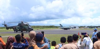 Open Base di Lanud RSA Natuna Disambut Antusias Masyarakat