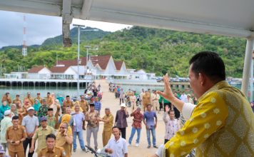 Pemprov Kepri Upayakan Pembangunan Pendaratan Kendaraan di Dermaga PLBN Serasan