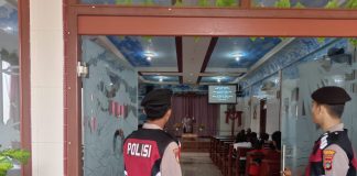 Polres Natuna Laksanakan Pengamanan Ibadah Kenaikan Isa Al-Masih