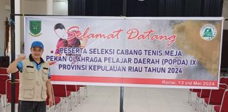 Atlit Tenis Meja Natuna Siap Rebut Medali