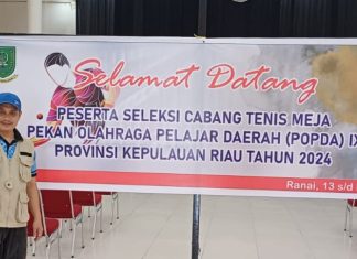 Atlit Tenis Meja Natuna Siap Rebut Medali