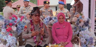 Kunjungan Kerja Kapolda Kepri Disambut Antusias Masyarakat Kabupaten Lingga