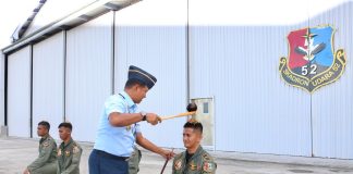 Sukses Konversi Angkatan ke-3 Penerbang Skadron Udara 52 Ditutup Danlanud RSA Natuna