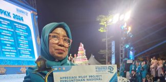 TP PKK Kabupaten Asahan Raih Juara 1 Lomba Pilot Project Desa Tanggap Dan Tangguh Bencana Peduli Keluarga Berkualitas Tingkat Nasional