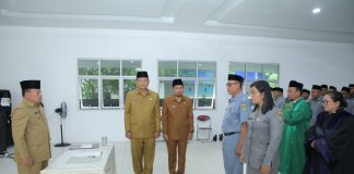 Asisten Administrasi Umum Asahan Lantik 43 Kepala UPTD