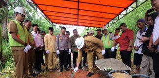 Jawab Kebutuhan Masyarakat, Bupati Roby Bangun Kembali Jembatan Bukit Batu – Parit Bugis