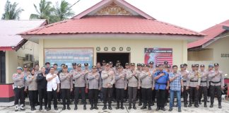 Kapolres Lingga Laksanakan Kunjungan Kerja di Polsek Jajaran
