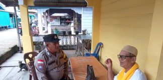 Lewat Sambang Bhabinkamtibmas, Bripka Mauliyaldi Ajak Warga Wujudkan Kamtibmas Aman dan Kondusif