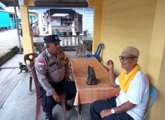 Lewat Sambang Bhabinkamtibmas, Bripka Mauliyaldi Ajak Warga Wujudkan Kamtibmas Aman dan Kondusif
