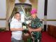 Bupati Lingga M. Nizar Terima Kunjungan Silaturahmi Komandan Puslatpurmar 9 Dabo Singkep