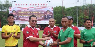 Jelang Hari Bhayangkara ke-78, Kapolda Kepri Buka Turnamen Sepakbola Kapolda Cup 2024