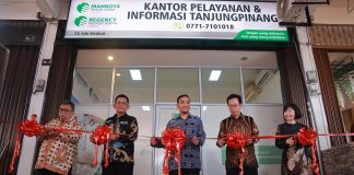 Gubernur Kepri dan Menteri Besar Johor Resmikan Kantor Perwakilan Regency Specialist Hospital Tanjungpinang