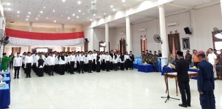 Ketua KPU Natuna Lantik 231 PPS Pilgub dan Pilkada 2024