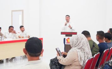 Pandi Daftar Bacalon Bupati Aceh Tenggara Lewat Partai Gerindra