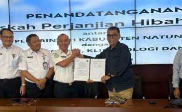 Dukung Pembangunan Radar Cuaca, Pemkab Natuna Hibah Tanah Seluas 10.697 Meter ke BMKG