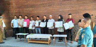 Penanaman Mangrove, BRGM Teken Kontrak Kerjasama dengan 7 Kelompok Masyarakat di Natuna