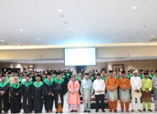 Wakil Ketua I dan II DPRD Batam Hadiri Pawai Taaruf dan Pelantikan Dewan Hakim MTQH Kepri Ke-X
