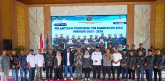 Bupati Alfedri Harap Insan Pers dan Pemkab Siak Bersinergi