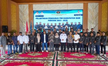 Bupati Alfedri Harap Insan Pers dan Pemkab Siak Bersinergi
