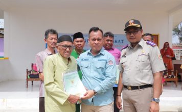 Salah Satu Visi dan Misi Bupati Lingga Mewujudkan Sertifikat Wilayah Pesisir Laut