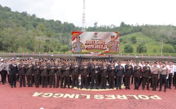 Semangat Pancasila, Polres Lingga Laksnakan Upacara Peringatan Hari Lahir Pancasila Tahun 2024