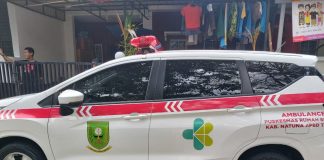 Tingkatkan Mutu Pelayanan Kesehatan, Bupati Natuna Akan Serahkan 8 Unit Mobil Ambulans