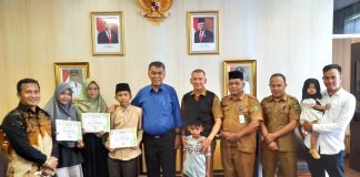 Bentuk Support dan Apresiasi, Bupati Natuna Berikan Bonus Kepada Peraih Juara MTQ Tingkat Provinsi Kepri